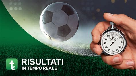 Risultati in tempo reale .